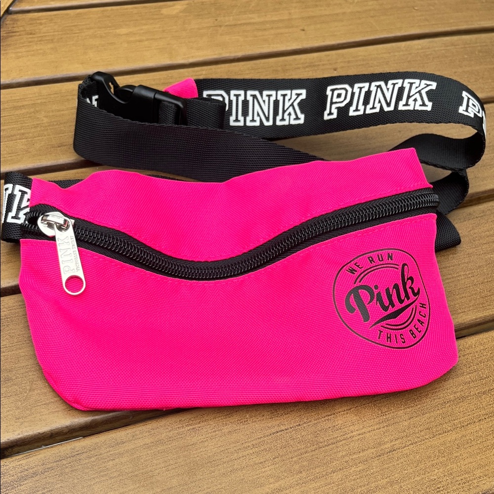 PINK Victoria's Secret Hot Pink Waist Bag